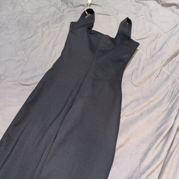 SKIMS BODY LONG SLIP DRESS ’ONYX’ - Picture 4 of 6